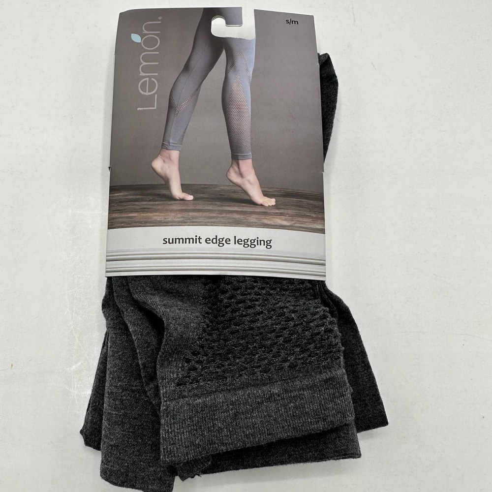 Lemon Summit Edge Leggings Mineral Gray S/M